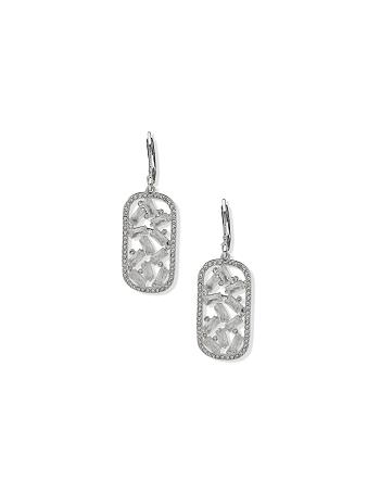 Anne Klein Confetti Drop Pierced Earring Zilver | SNLNY21852