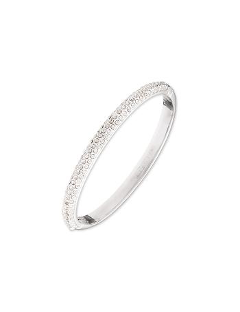 Anne Klein Crystal Pave Bangle Armband Zilver | DNLKV21848