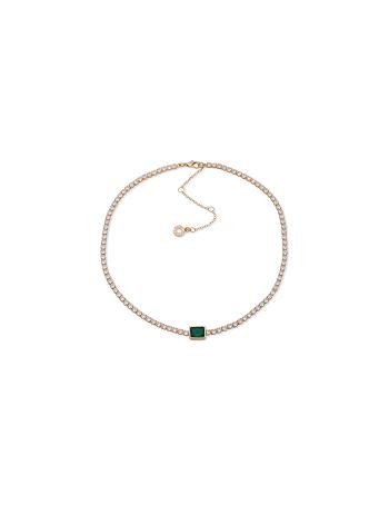 Anne Klein Emerald Pendant Kettingen Turquoise Goud | TNLPQ59104