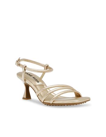 Anne Klein Jelyssa Sandal Hakken Goud | ENLHC95634