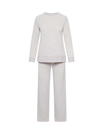 Anne Klein Long Sleeve Pajama Set Nachtkleding Grijs | YNLGT29765