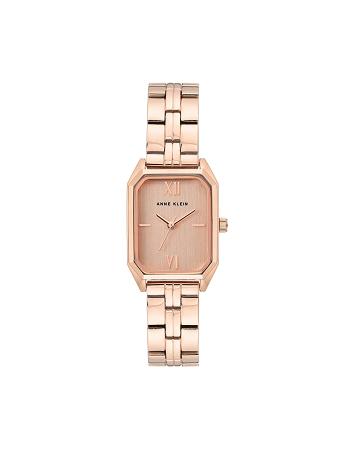 Anne Klein Octagonal Shaped Metal Bracelet Watch Bestsellers Roze Goud | FNLHY76231