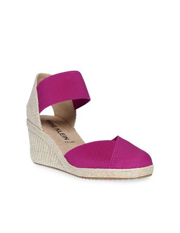 Anne Klein Zoey Round Neus Espadrilles Sleehakken Roze | SNLNY10722