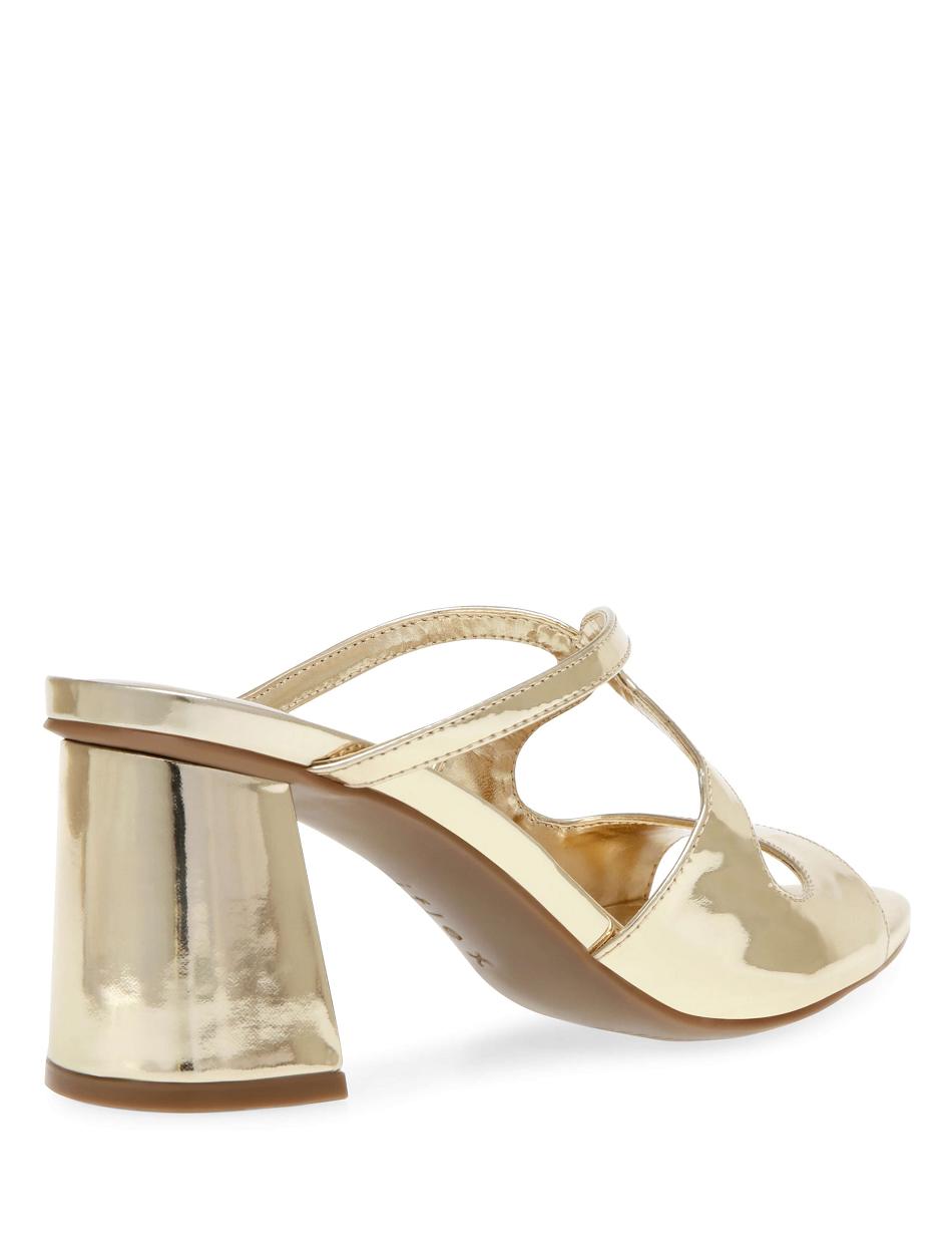 Anne Klein Aida Jurken Sandal Hakken Goud | QNLWA41508