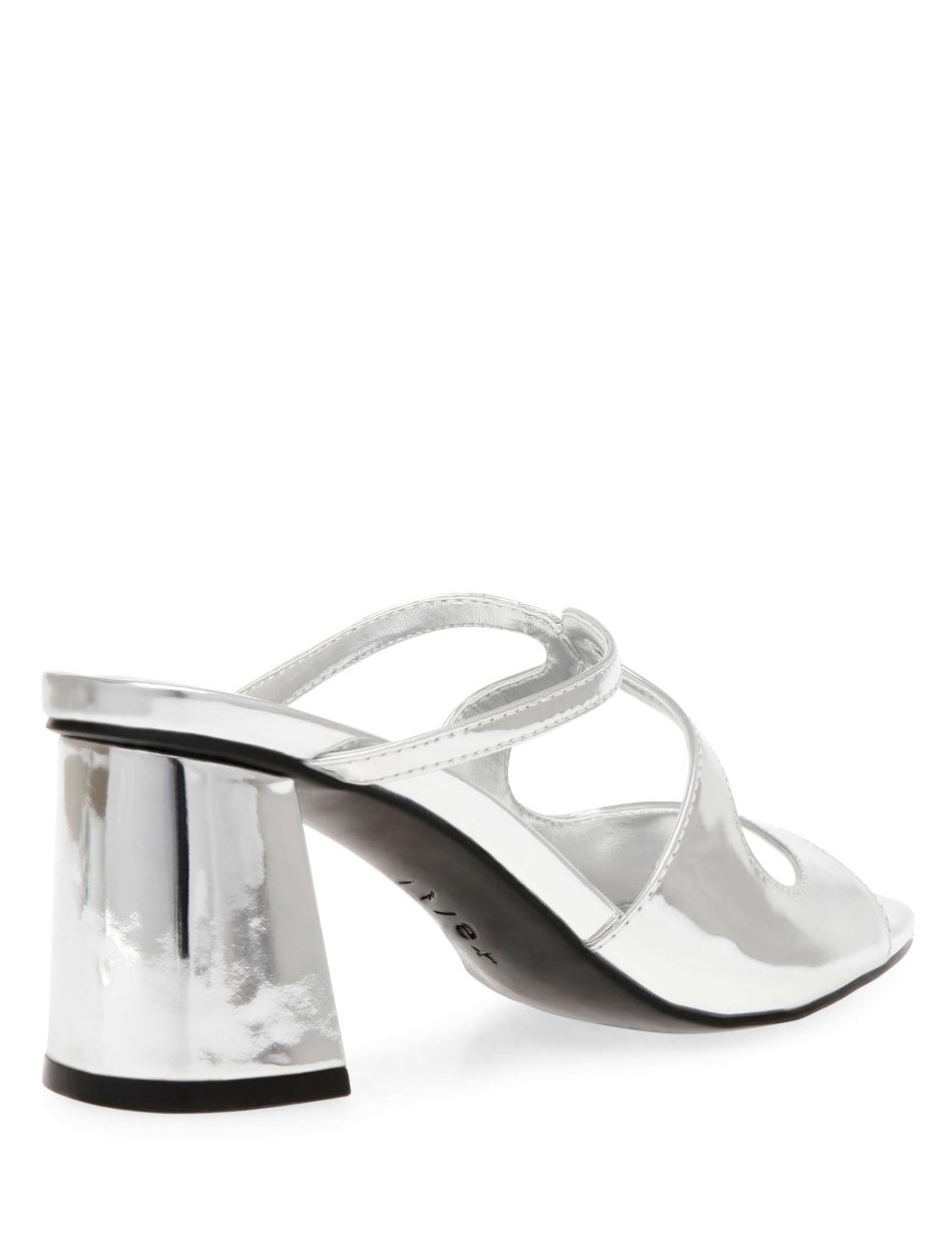 Anne Klein Aida Jurken Sandal Hakken Zilver | XNLBH35180