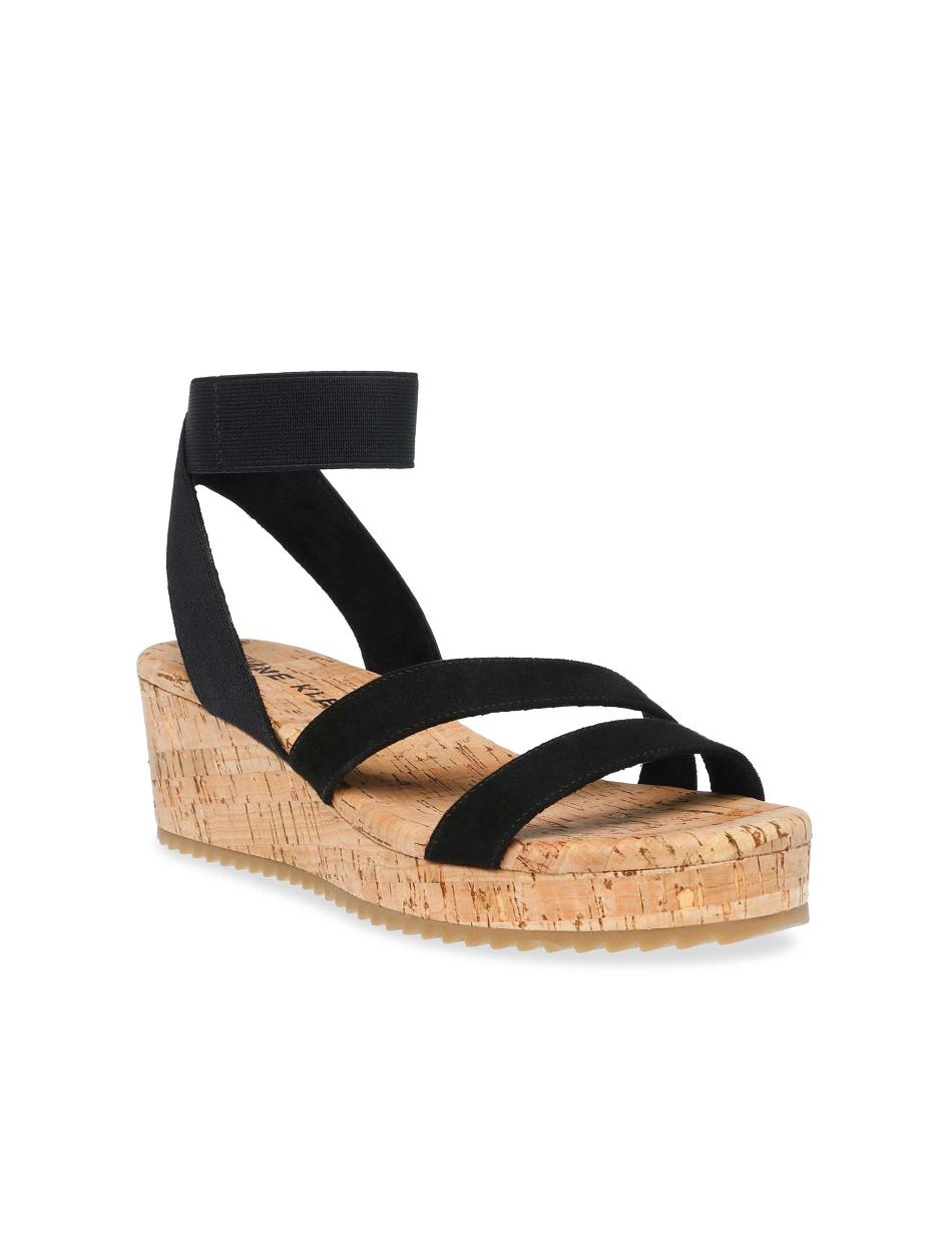 Anne Klein Ayla Sandal Sleehakken Zwart | YNLVQ75877