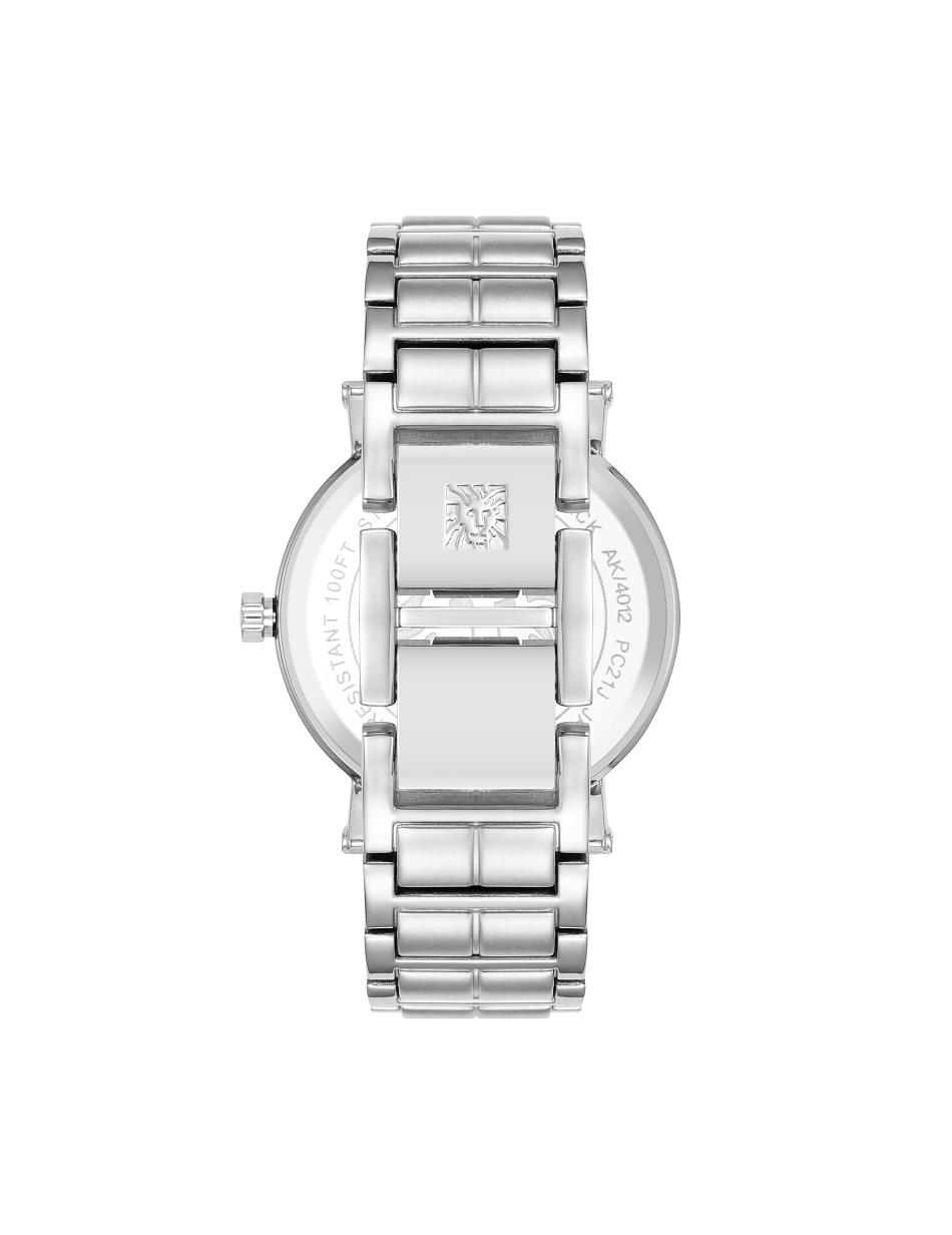 Anne Klein Boyfriend Everyday Bracelet Watch Metalen Zilver | NLZPD31890