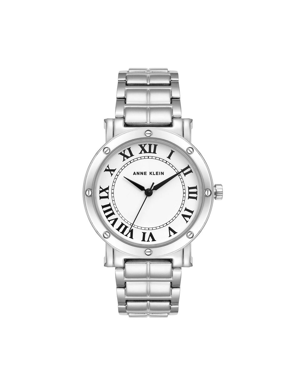 Anne Klein Boyfriend Everyday Bracelet Watch Metalen Zilver | NLZPD31890