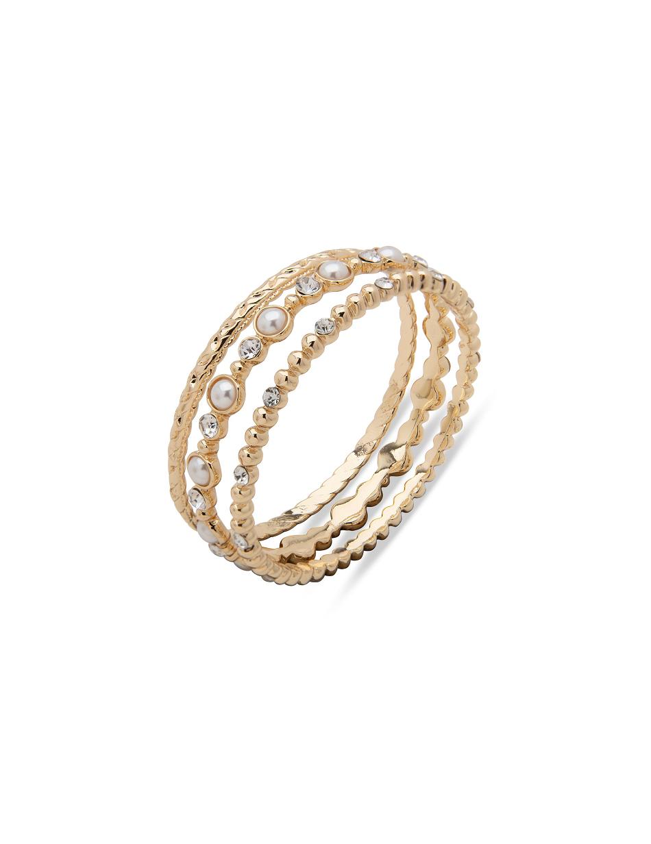 Anne Klein Bracelet Bangle Set in Gift Box Broches Goud | ANLWC40416