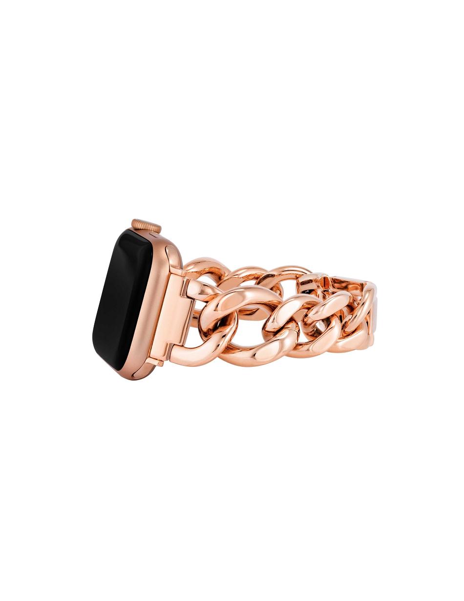 Anne Klein Chain Link Bracelet Band Apple Watch-accessoires Roze Goud | NLJBT94150