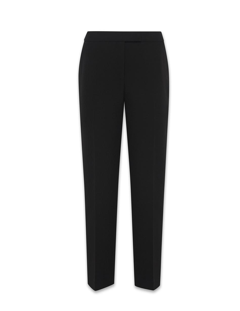 Anne Klein Contour Stretch Bowie Pant Broek Zwart | ZNLNQ97300