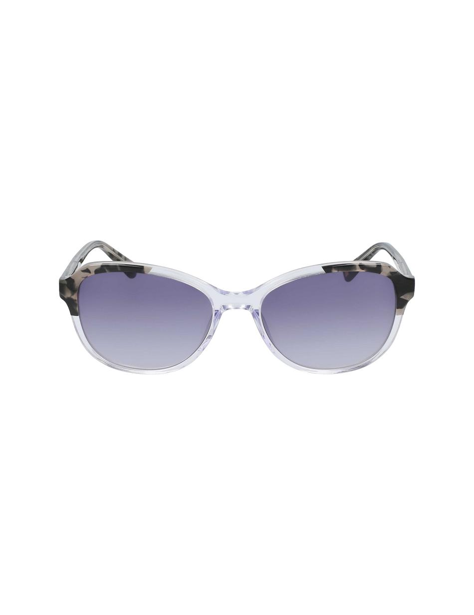 Anne Klein Crystal Oval Sunglasses Ronde Grijs | QNLWA45026