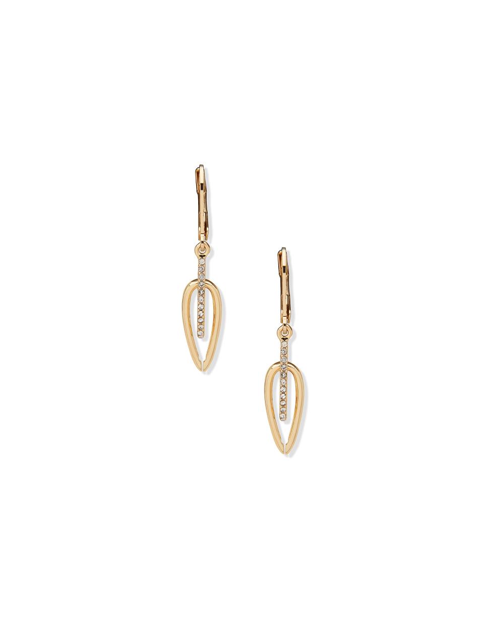 Anne Klein Drop with Pave Earring Goud | UNLTG95923