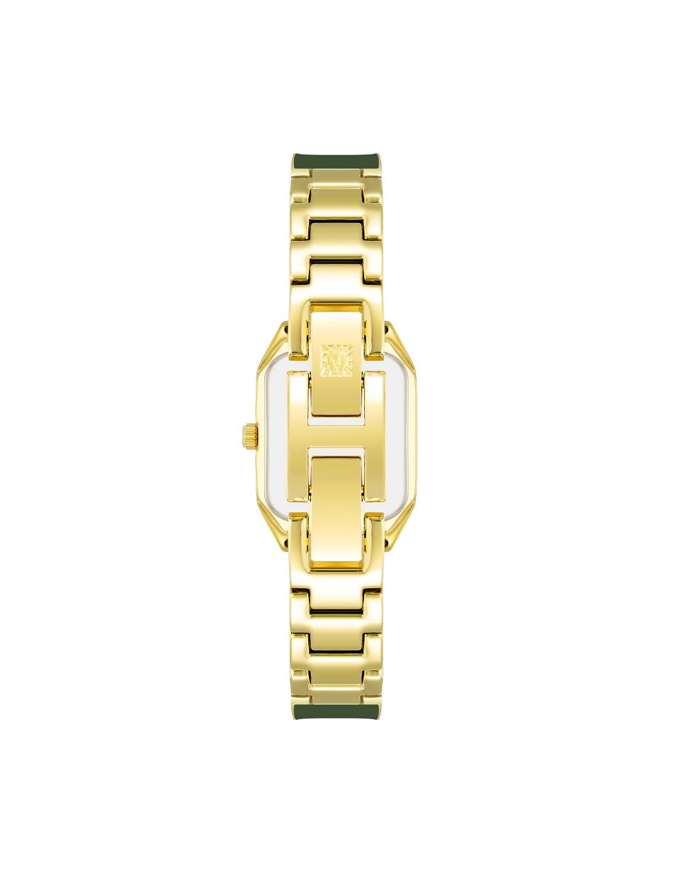 Anne Klein Elegant Bangle Bracelet Watch Metalen Groen Goud | YNLGT34270