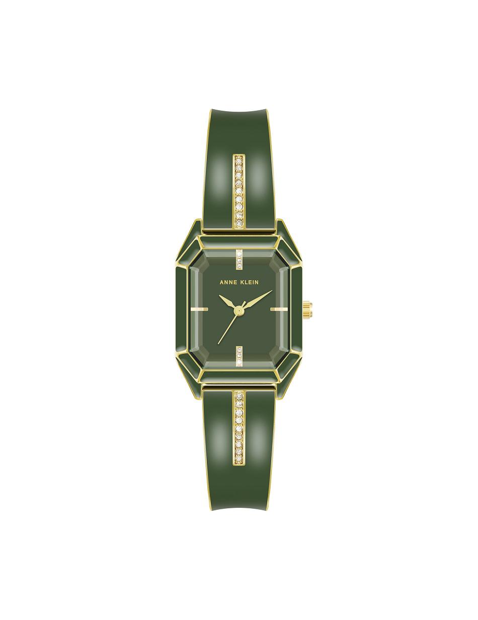 Anne Klein Elegant Bangle Bracelet Watch Metalen Groen Goud | YNLGT34270