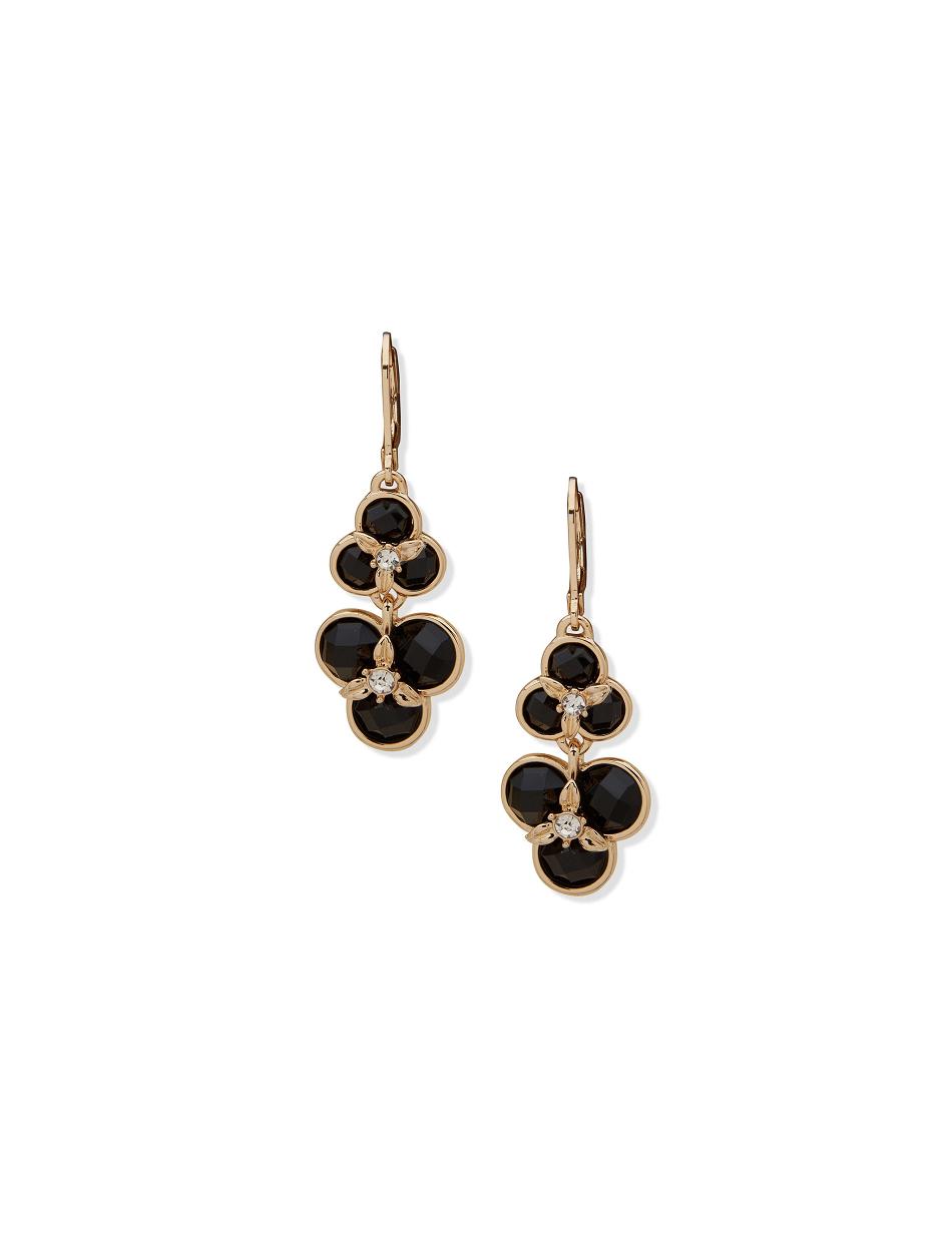 Anne Klein Flower Double Drop Pierced Earring Goud | BNLSO62442