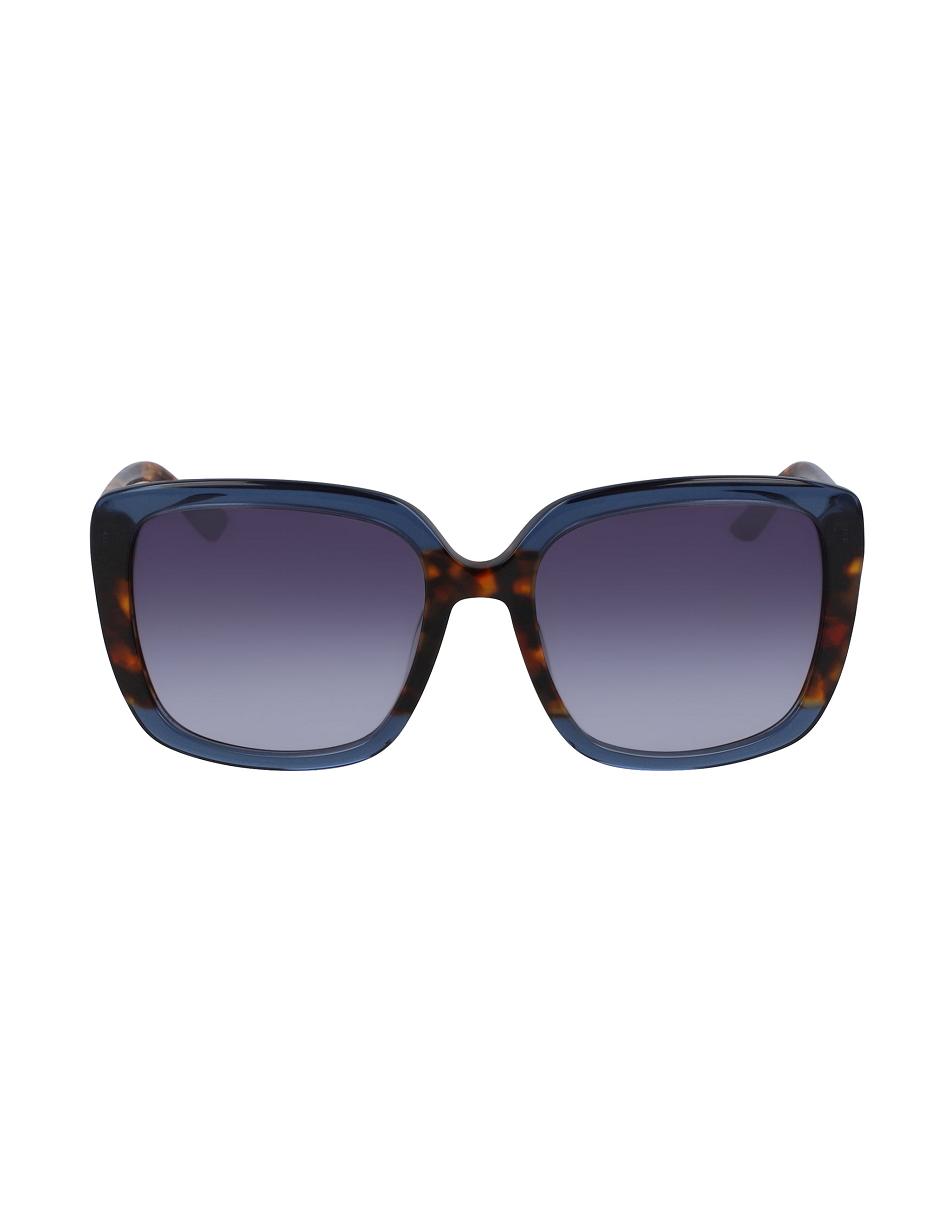 Anne Klein Frame Sunglasses Extra groot Blauw | NLJZR56132