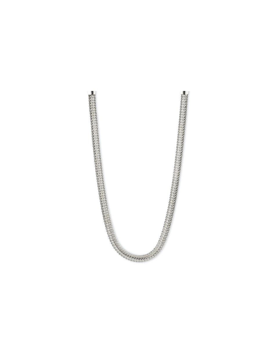 Anne Klein Herringbone Chain Kettingen Goud Zilver | LNLTR87025