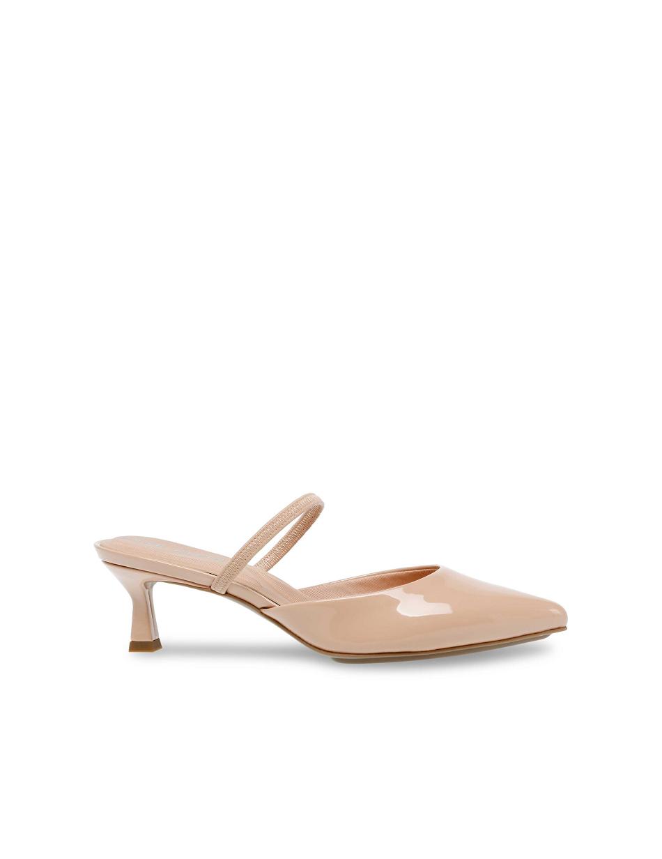 Anne Klein Iella Convertible Pump Hakken Beige | NLICD73932