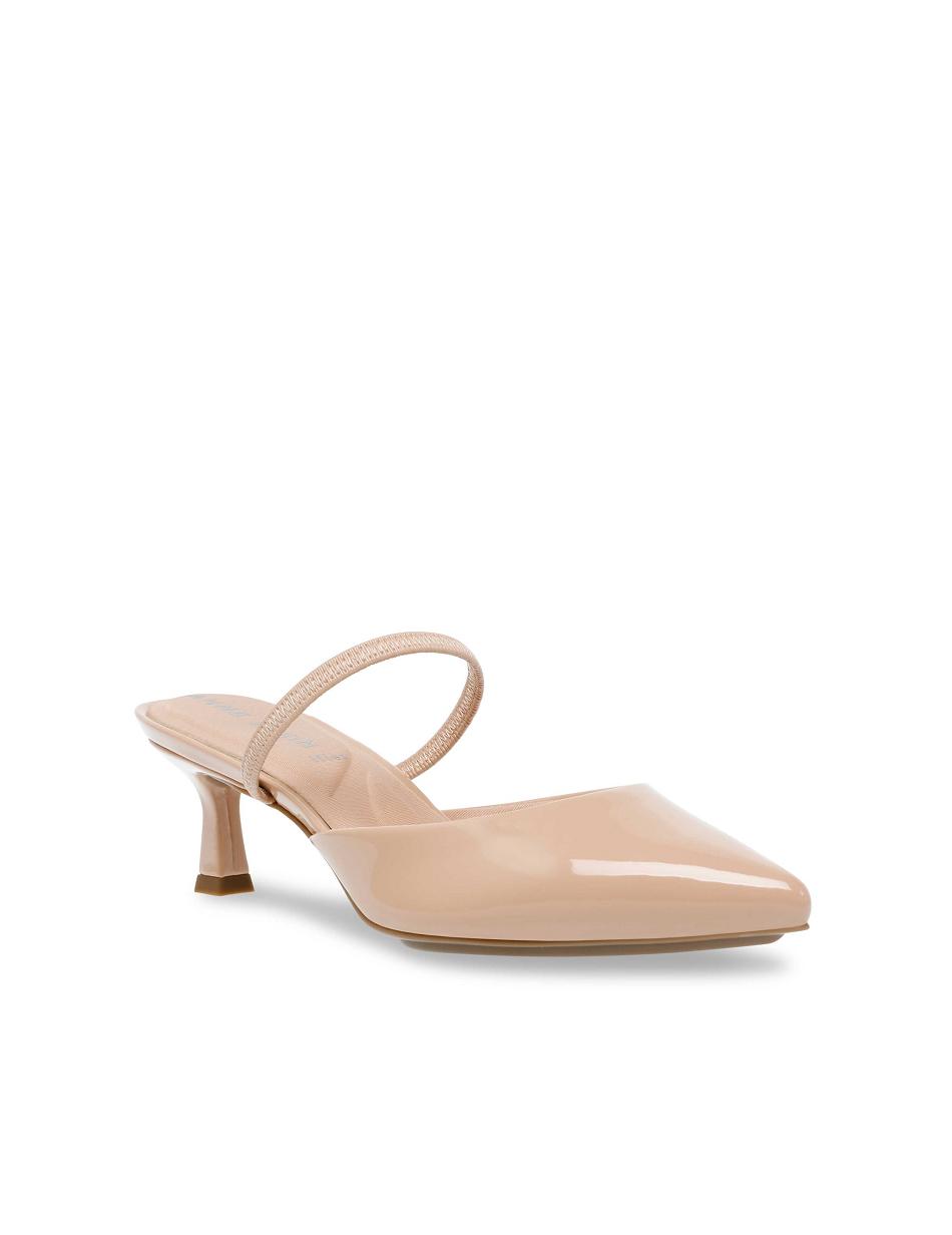 Anne Klein Iella Convertible Pump Hakken Beige | NLICD73932