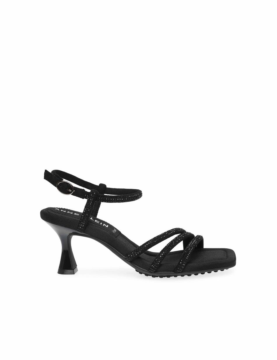 Anne Klein Jelyssa-C Sandal Hakken Zwart | ENLVG90156