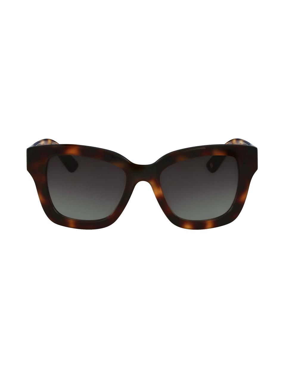 Anne Klein Klassieke Frame Sunglasses Vierkant Oranje | ENLHC76678