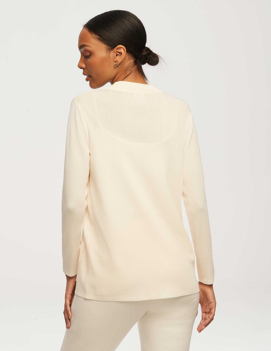 Anne Klein Malibu Cardigan Truien Wit | NLXBR83372