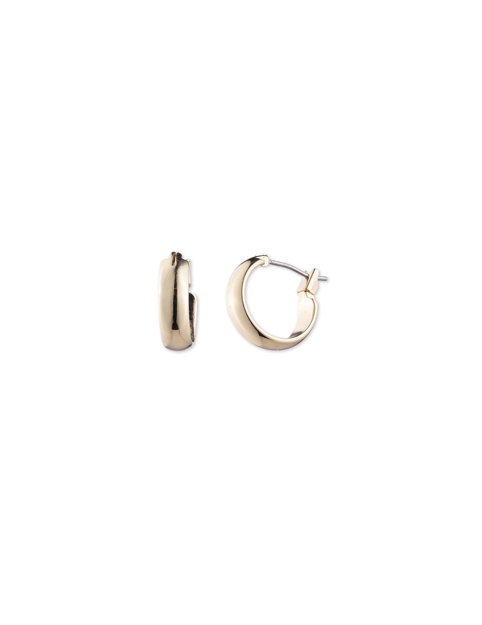 Anne Klein Mini Hoop Gold-Tone Doorboorde oorbellen Goud | ZNLNQ93916