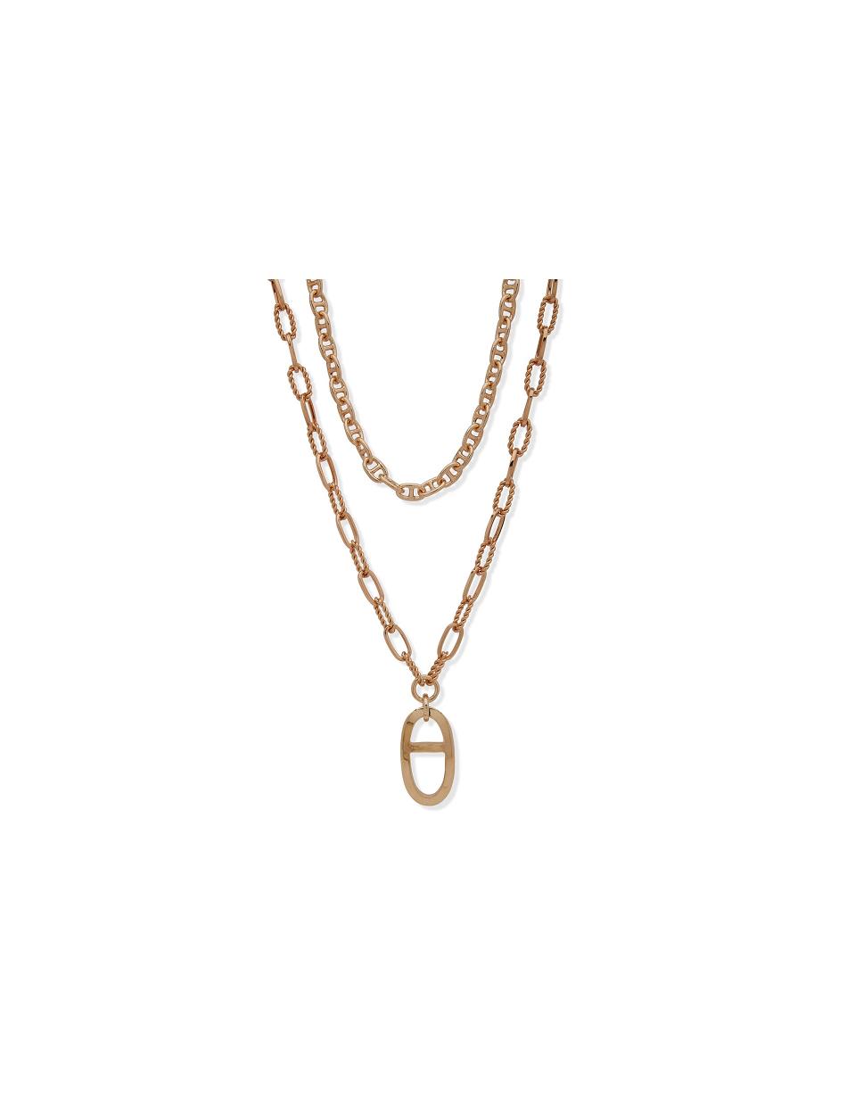 Anne Klein Multirow Pendant Kettingen Goud | ANLWC46323