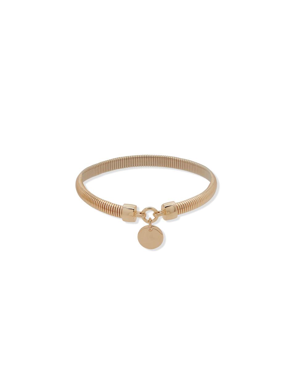 Anne Klein Omega Stretch With Coin Armband Goud | NLICD69344