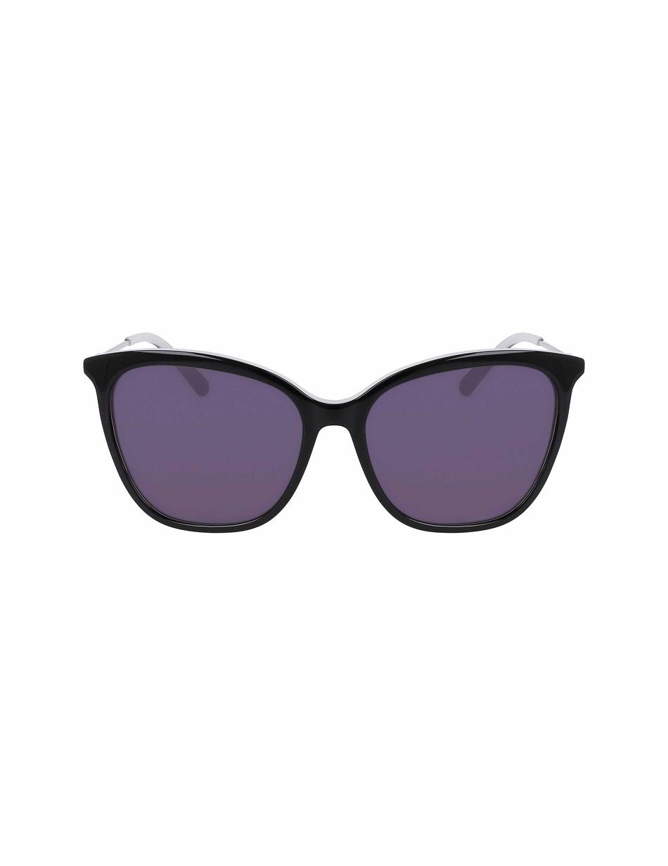 Anne Klein Oversized Sunglasses Vierkant Zwart | FNLHY70721