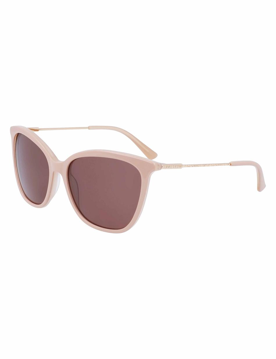 Anne Klein Oversized Sunglasses Vierkant Grijs Bruin | XNLBH87560