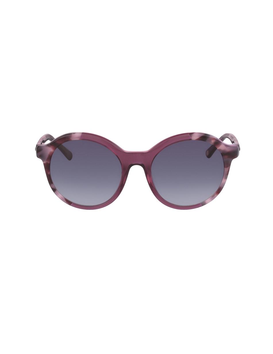 Anne Klein Plum Frame Sunglasses Ronde Paars | ANLWC22713