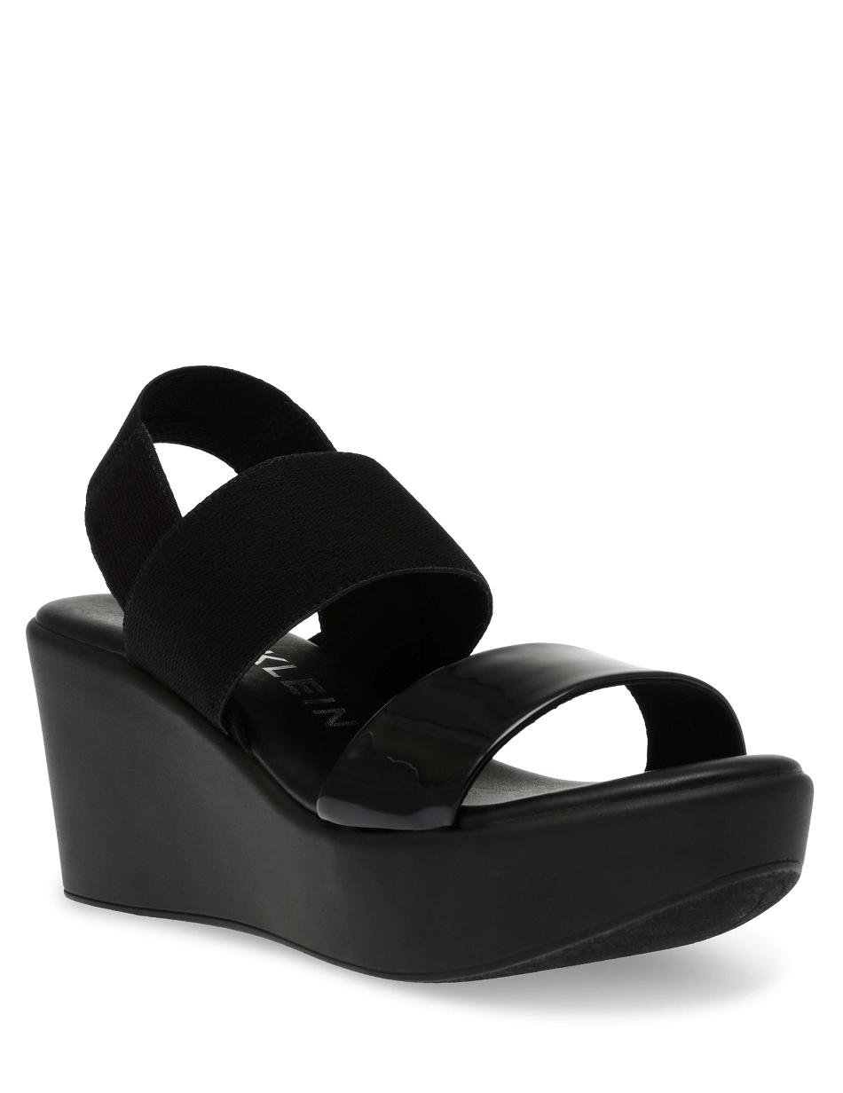 Anne Klein Praga Platforms Sandalen Zwart | GNLUC36291