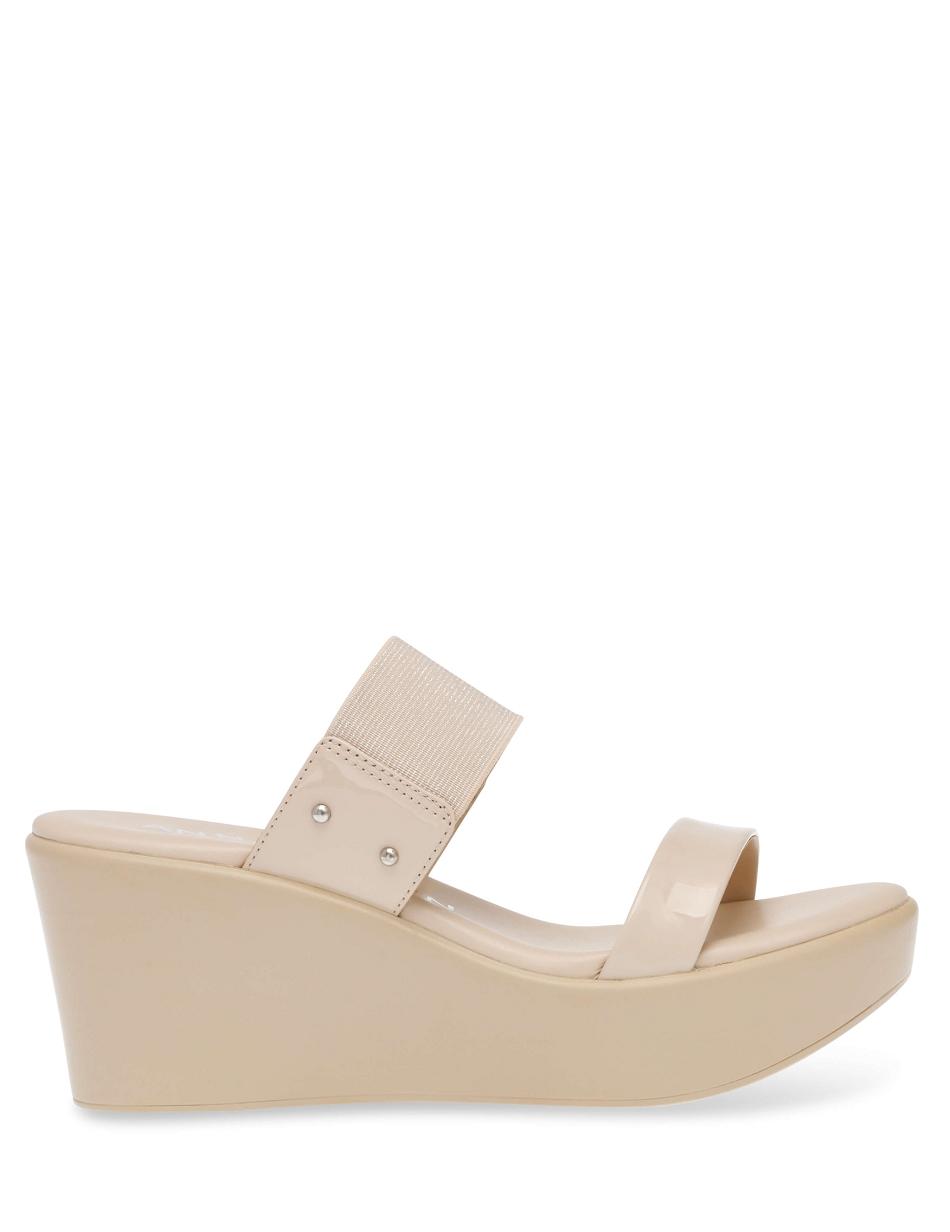 Anne Klein Pylos Platform Sandalen Beige | TNLWZ70916