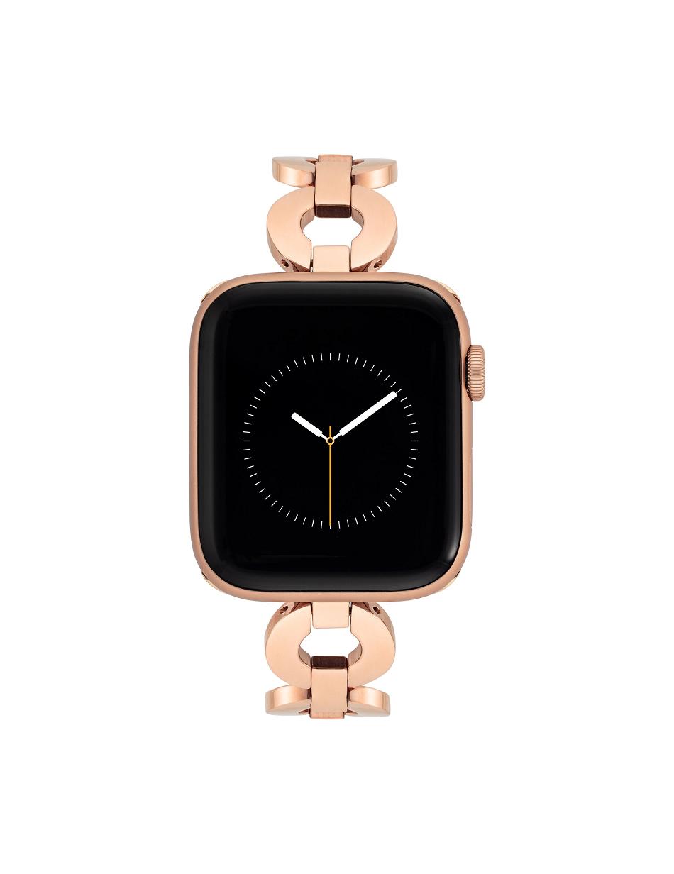 Anne Klein Round Link Bracelet Band Apple Watch-accessoires Roze Goud | NLDYB91211