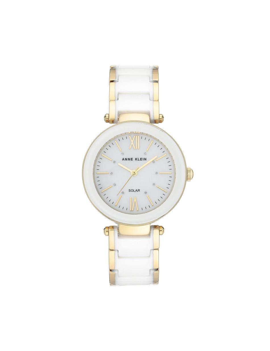 Anne Klein Solar Powered Keramiek Watch Beschouwd Wit | XNLBH46779