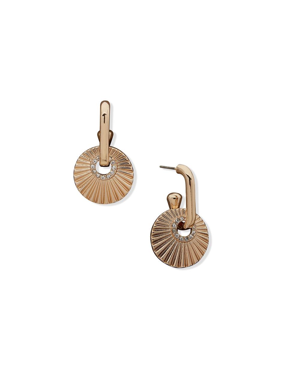 Anne Klein Texture Orbital Drop Earring Goud | UNLTG52707