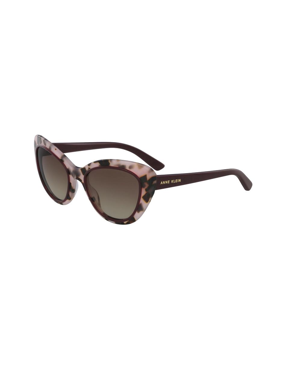 Anne Klein Tortoise Two-Tone Sunglasses Kattenoog Roze | GNLEC93426