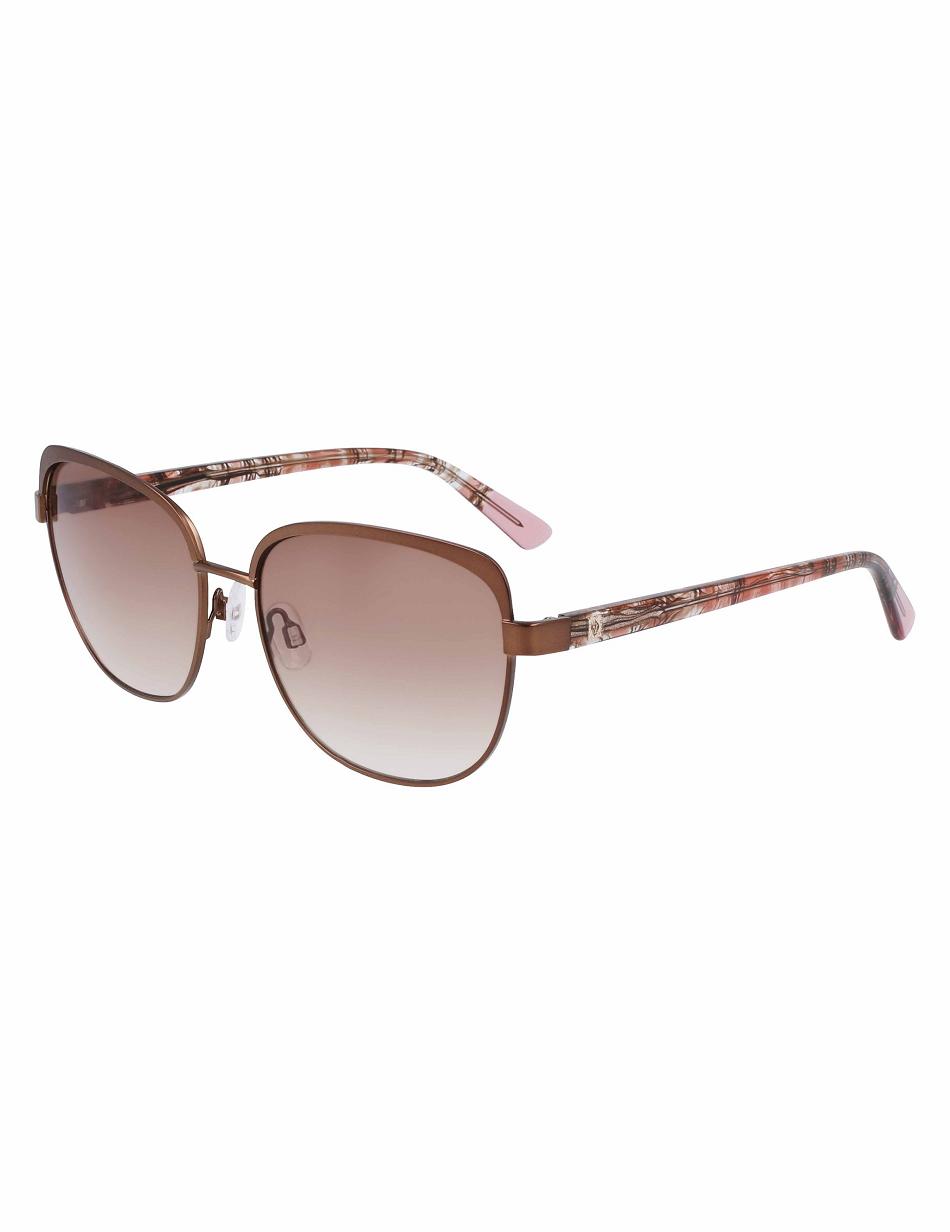 Anne Klein Uplifting Sunglasses Vierkant Beige | BNLSD75845